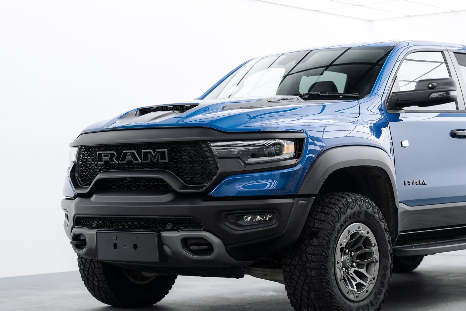 Blue RAM TRX in the Liquid R studio