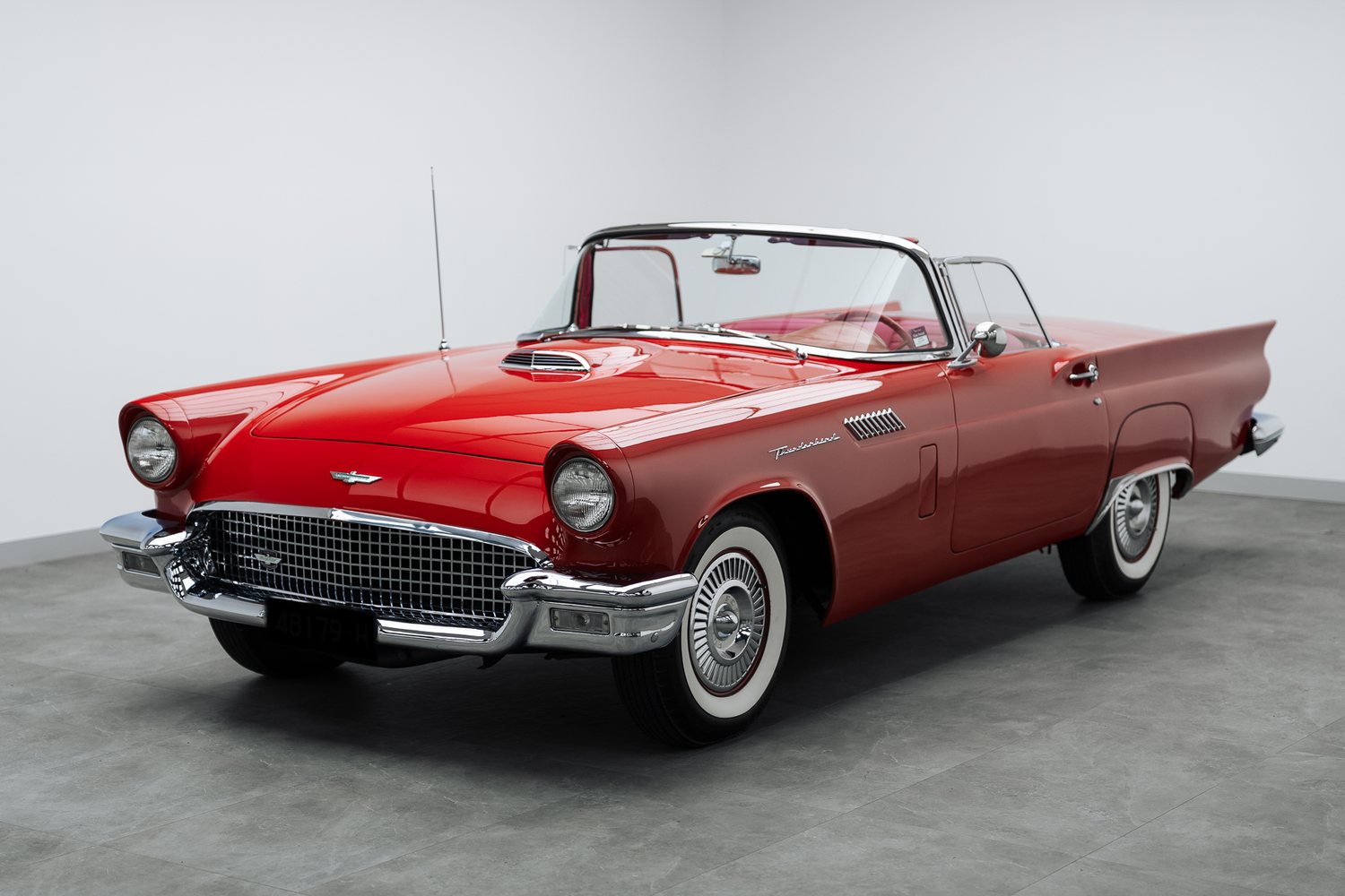 Classic Ford Thunderbird in the Liquid R studio