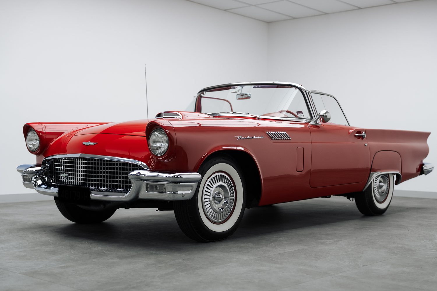 Classic Ford Thunderbird in the Liquid R studio