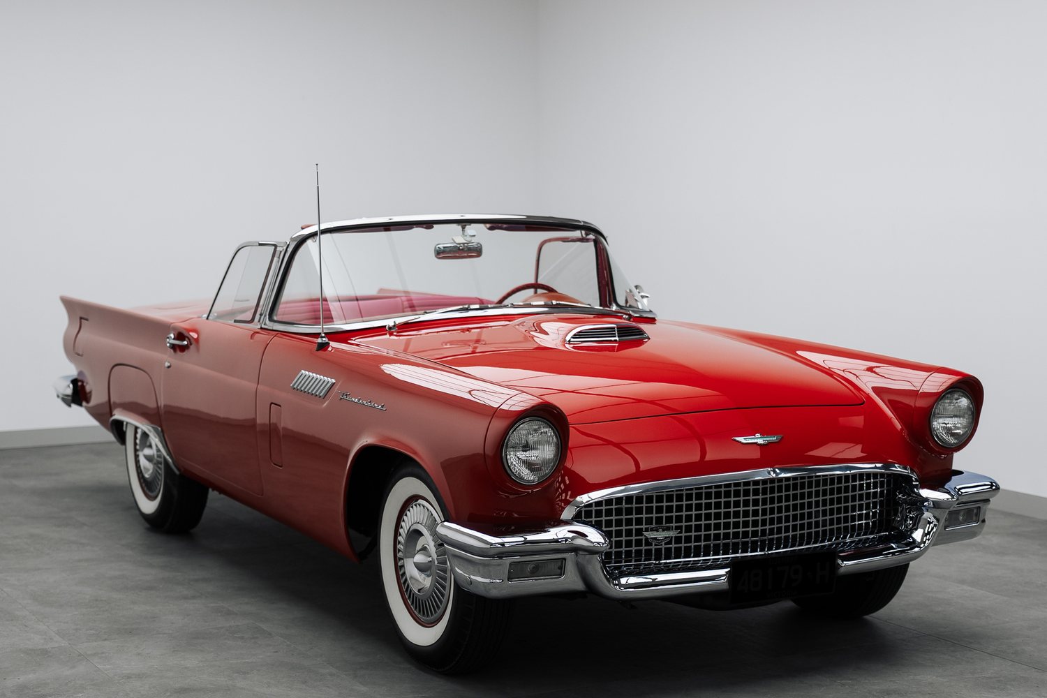 Classic Ford Thunderbird in the Liquid R studio