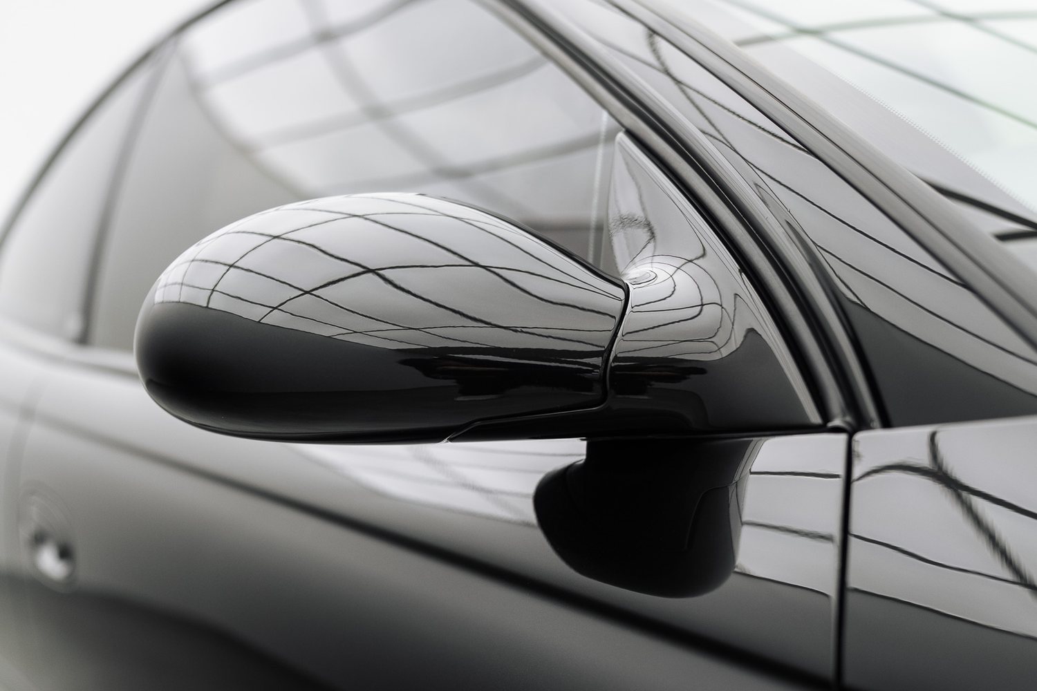Door and mirror detail on a Holden Monaro GTO