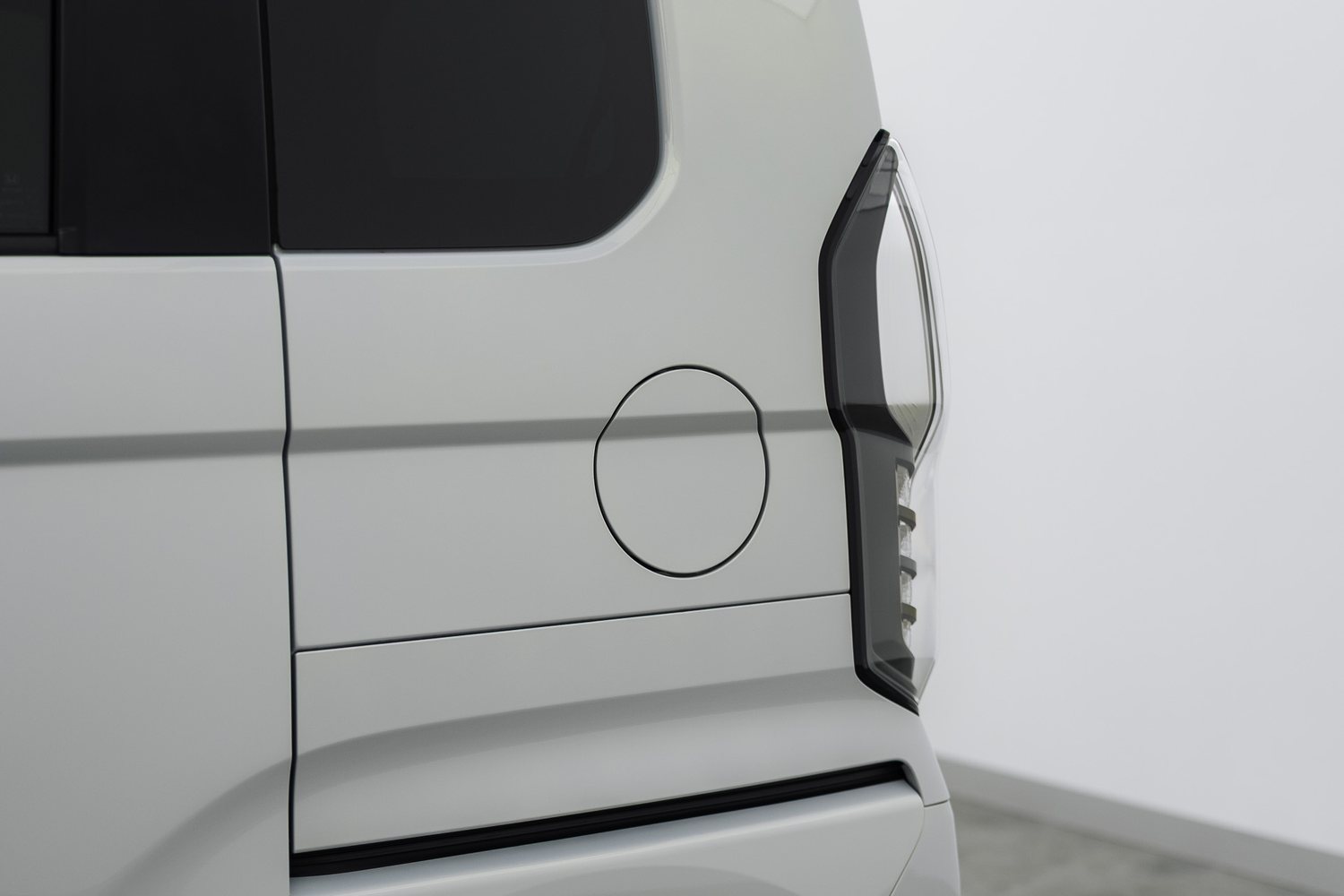Door and mirror detail on a Honda N-Box