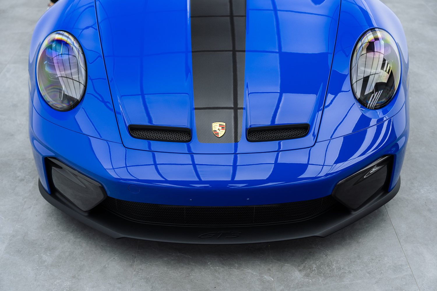 Front end of a Porsche 911 GT3