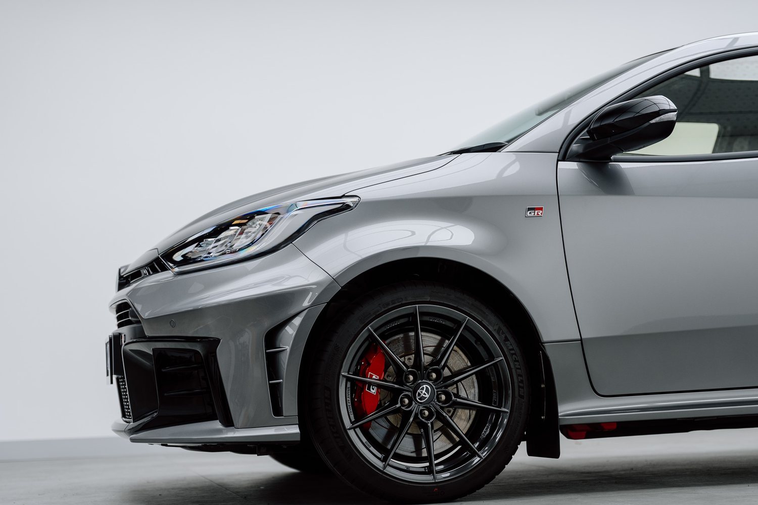 Front end of a Toyota GR Yaris