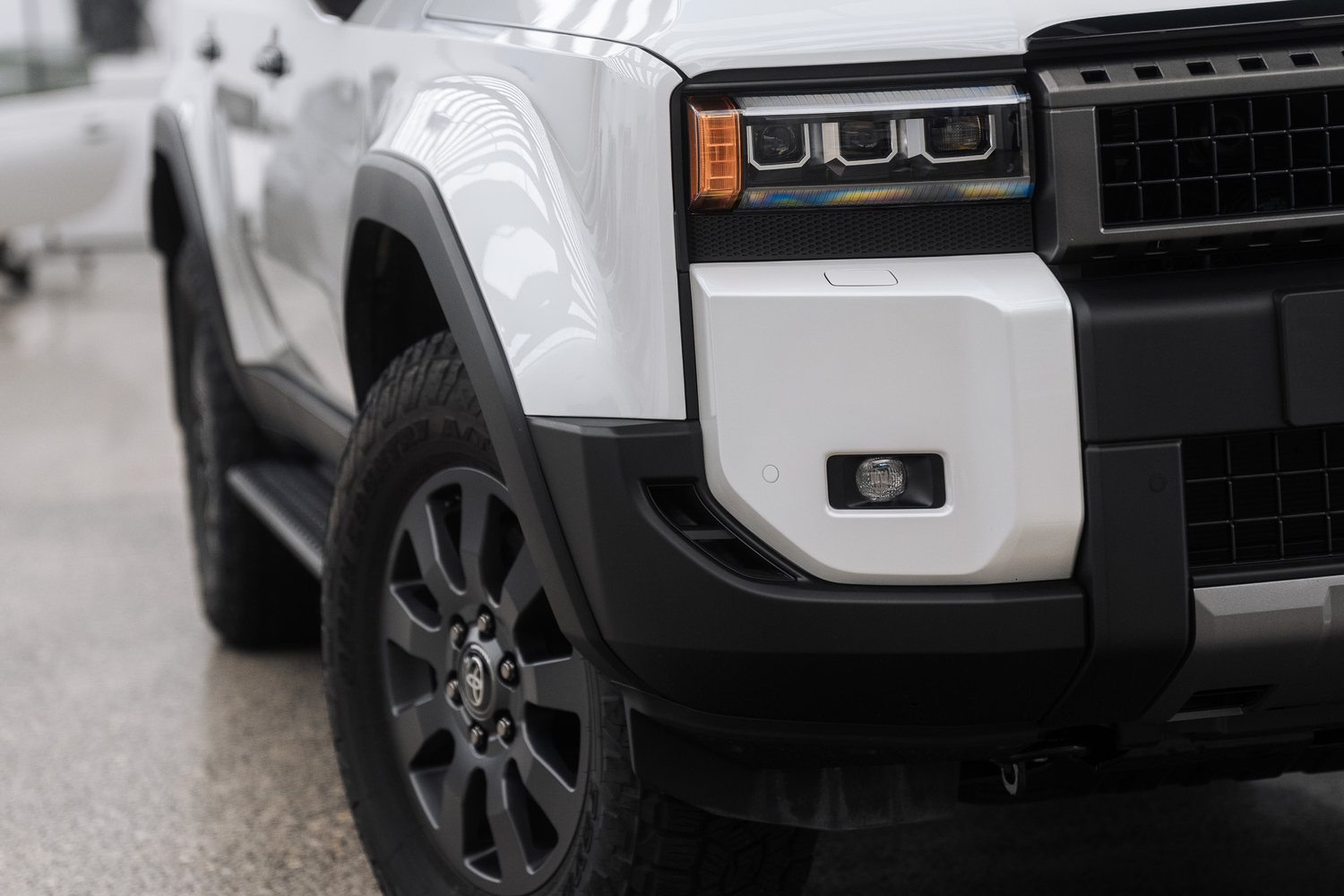 Front end of a Toyota LandCruiser