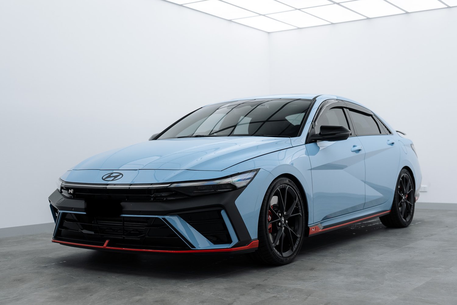 Hyundai i30 N in the Liquid R studio