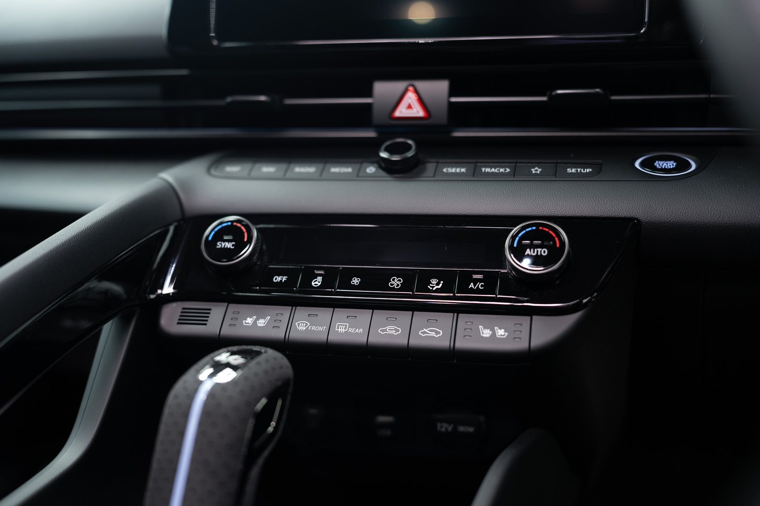 Interior of a Hyundai i30 Sedan N