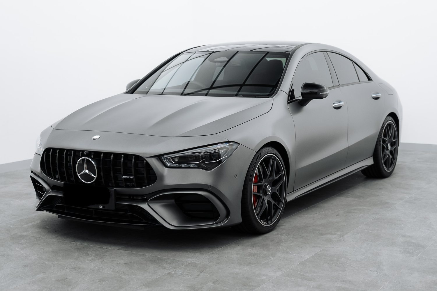 Mercedes-AMG in matte PPF in the Liquid R studio