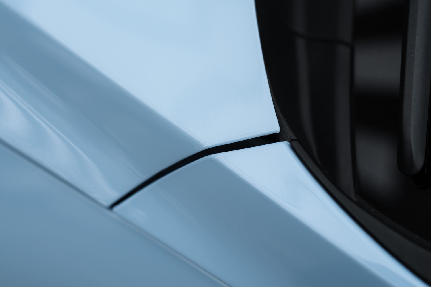 Paintwork detail on a Hyundai i30 N