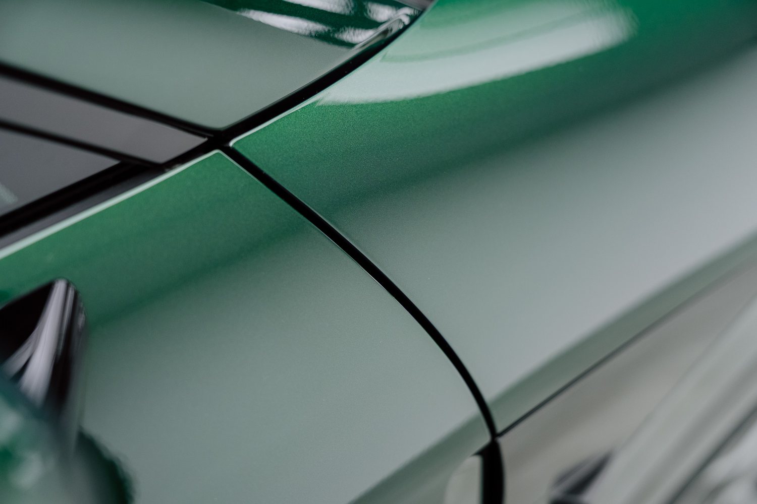 Paintwork detail on a Zeekr 7X