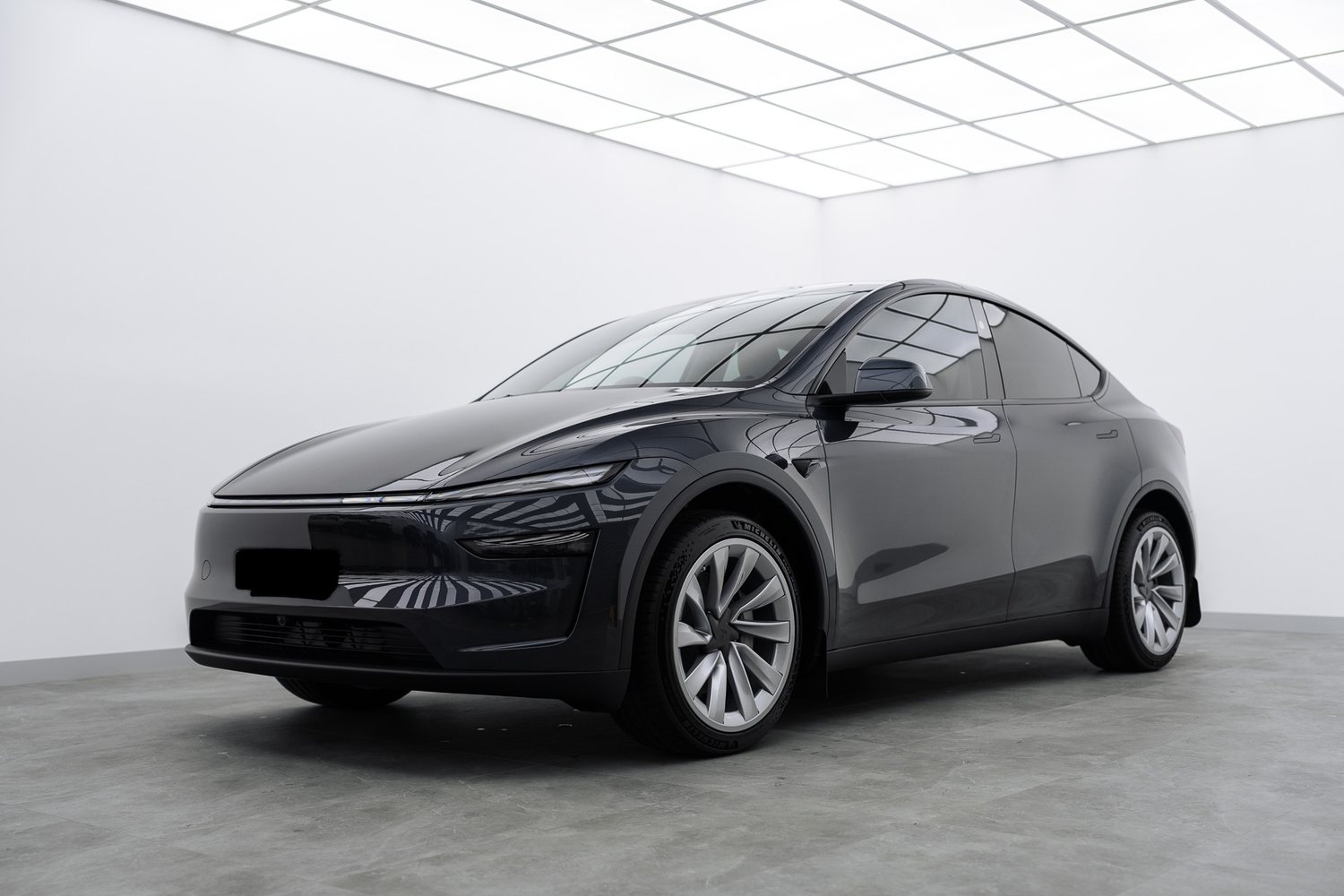 Tesla Model Y in the Liquid R studio