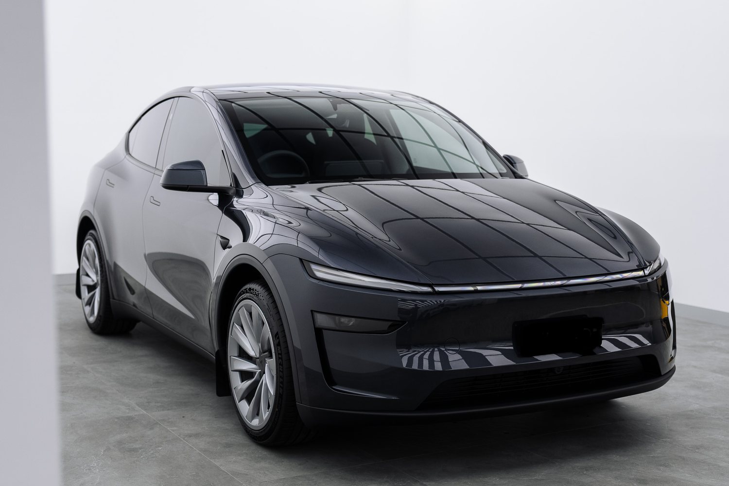 Tesla Model Y in the Liquid R studio