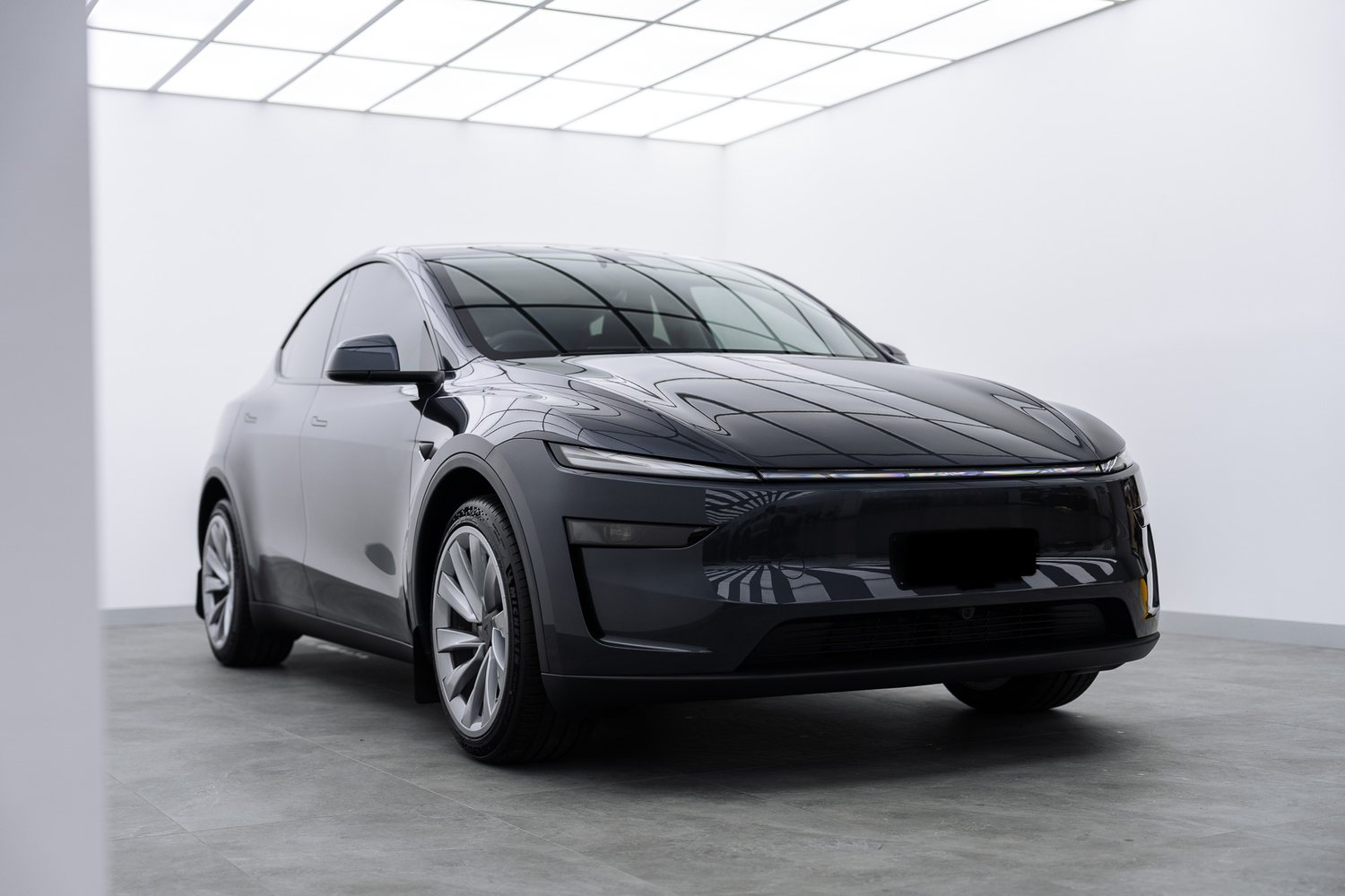 Tesla Model Y in the Liquid R studio