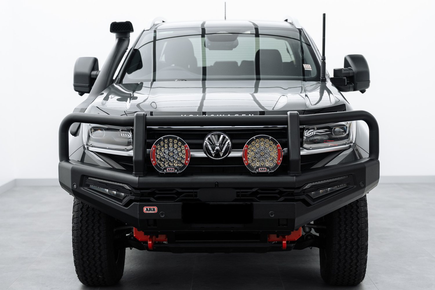 Volkswagen Amarok with Bushwrapz in the Liquid R studio