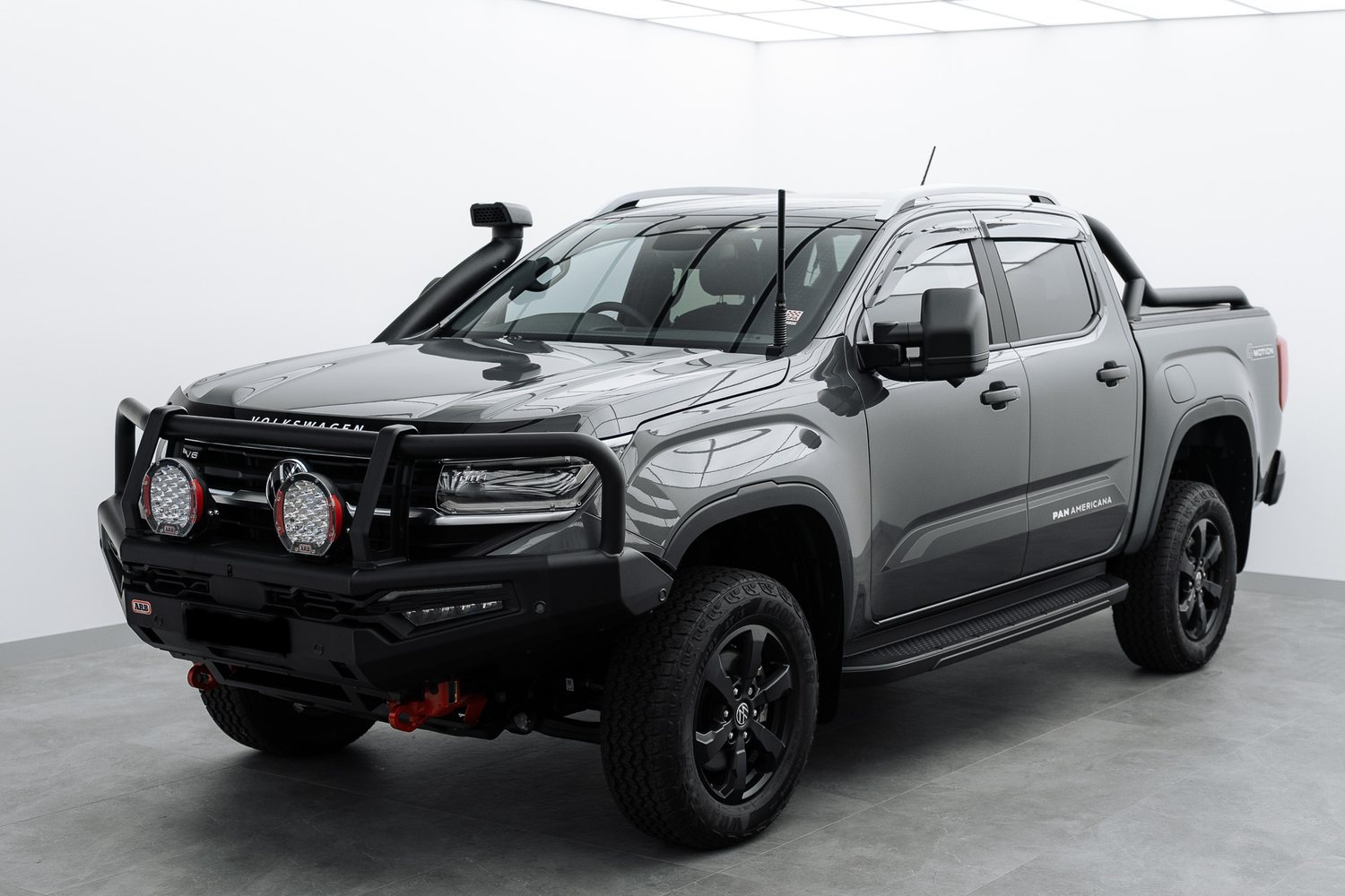 Volkswagen Amarok with Bushwrapz in the Liquid R studio