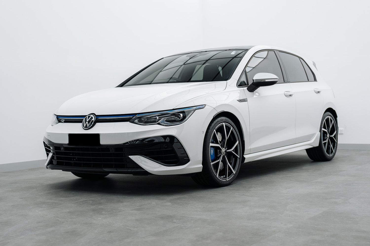 Volkswagen Golf R in the Liquid R studio