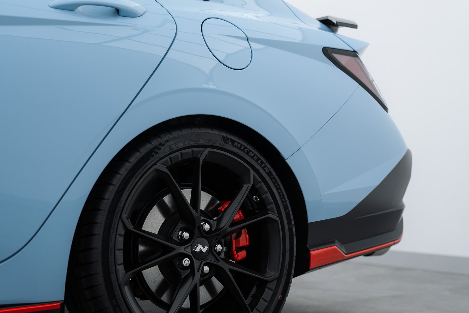 Wheel of a Hyundai i30 N